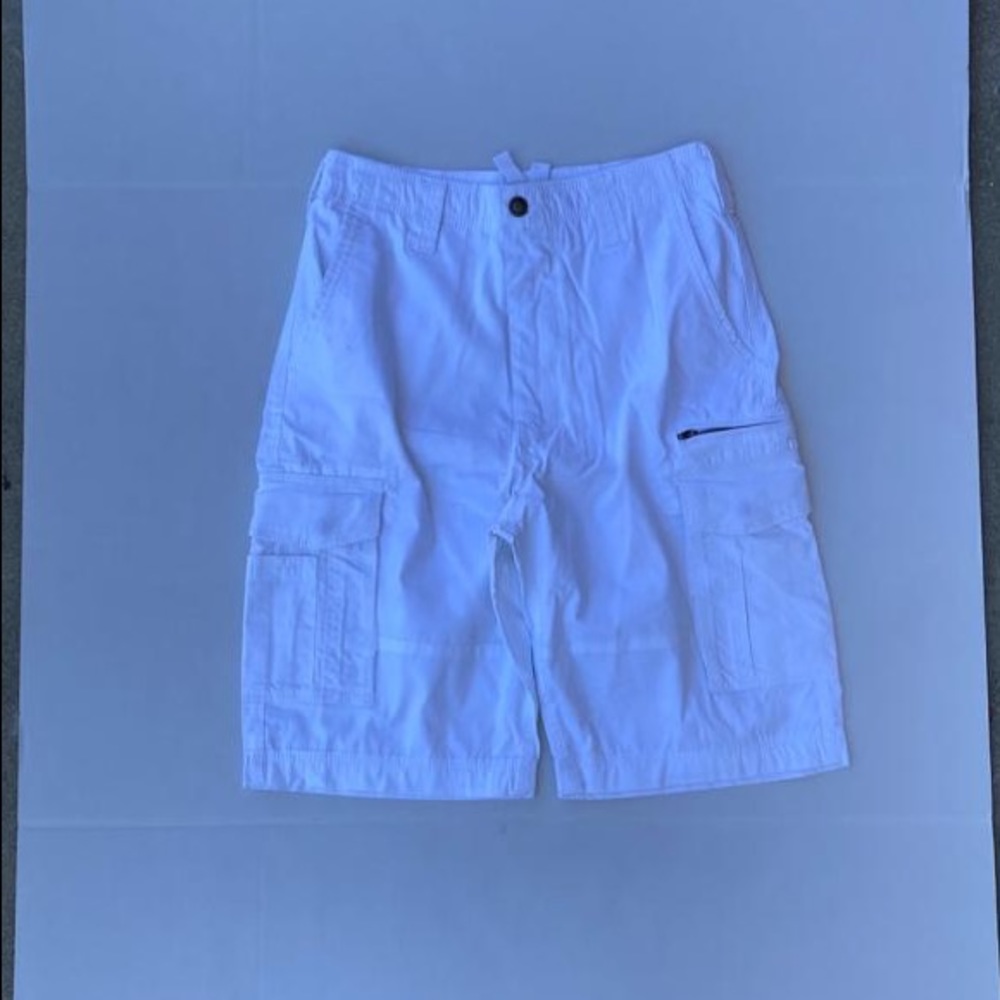 Eastbay White Cargo Shorts  Size 30